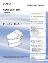Toto NEOREST 500 User manual