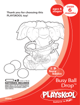 Playskool Busy Ball Drop Operating instructions