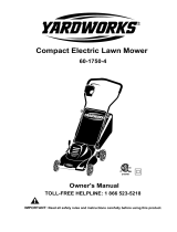 Yardworks 60-1750-4 Owner's manual