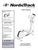 NordicTrack NTIVEL74014 162830 User manual