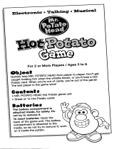 Playskool MR. POTATO HEAD Hot Potato Game Operating instructions