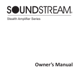 Soundstream Stealth STL1.600D Owner's manual