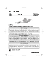 Hitachi CS40Y User manual