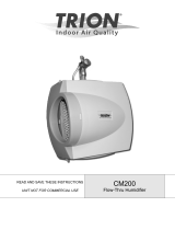 Trion CM200 Flow-Through Humidifier User manual