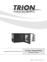 Trion M3000 Air Boss Owner's manual