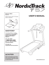 NordicTrack T 5.7 NTL61011.1 User manual