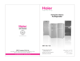 Haier HRF-195 Operating instructions