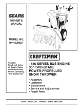 Craftsman SEARS 944.528398 Owner's manual