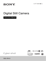 Sony DSC-RX10 Operating instructions