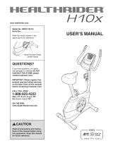 HealthRider HREX11912.0 User manual