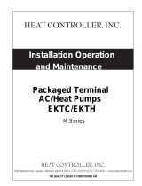 Heat Controller PTAC EKTC & EKTH M-Series User manual