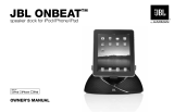 JBL OnBeat air Owner's manual