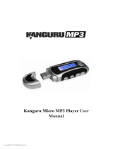 Kanguru Micro MP3 Owner's manual