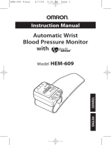 Omron Automatic Blood Pressure Monitor User manual