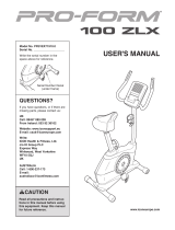 Pro-Form XP 210 U User manual
