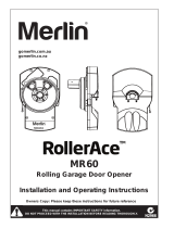 Merlin RollerAce MR60 Installation And Operating Instructions Manual