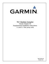 Garmin TR-1 Gladiator Marine Autopilot Operating instructions