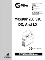 Miller MAXSTAR 200 SERIES Owner's manual