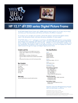 HP df1200a Digital Picture Frame Product information