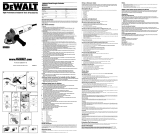 DeWalt DW800 User manual