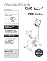 NordicTrack 831.21913.0 User manual