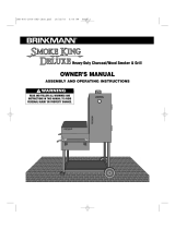 Brinkman Smoke King Deluxe Owner's manual