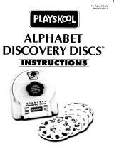 Hasbro Alphabet Discovery Disks Operating instructions