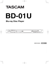 Tascam BD-01U Owner's manual