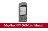 Magellan NAV6000 User manual
