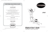 Horizon Fitness E30 User manual