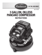 Eastwood3 Gallon Oil-Less Pancake Air Compressor