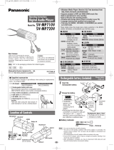 Panasonic SVMP710V User manual