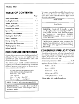 Maytag Jetclean 9962 User manual