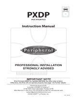 Peripheral Electronics MP3 Player Accessories User manual