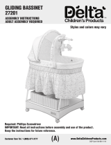 Delta GLIDING BASSINET 27201 Assembly Instructions Adult Assembly Required