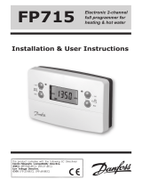 Danfoss FP715 Installation & User's Instructions