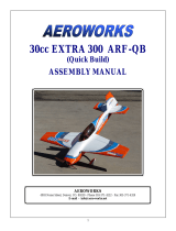 AeroWorks 30cc EXTRA 300 ARF-QB Assembly Manual