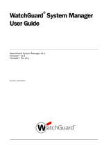 Watchguard WSM User guide