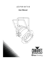 CHAUVET DJ LED Par 64-36VWB User manual