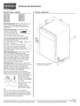 Maytag MDB8859AW Series Install Manual