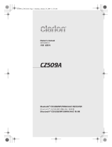 Clarion CZ509 Owner's manual