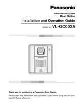 Panasonic VLGC002A Operating instructions
