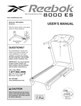 Reebok 8000 ES RBTL69908.0 User manual