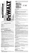 DeWalt DW089K User manual