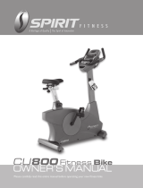 Spirit CU800 Owner's manual