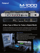 Roland M-1000 User manual