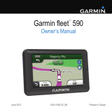 Garmin fleet™ 590 Owner's manual