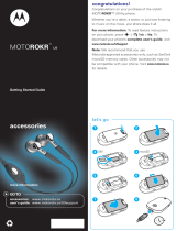 Motorola Motorokr U9 Getting Started Manual