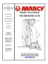 Marcy MP-2106 Owner's manual