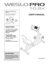 Weslo PRO 10.8x User manual